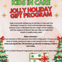Kids in Care Holiday Gift Program